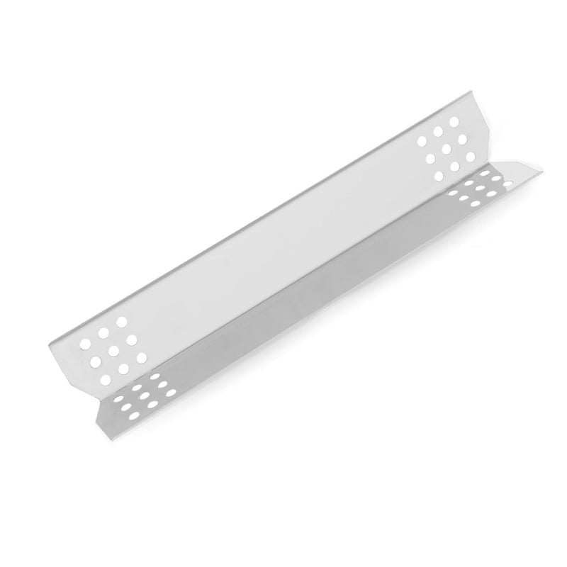 YIHAM Replacement Parts for Grill Master 720-0697 Nexgrill 720-0830H 720-0783E 720-0737 BBQ Heat Shield Plate Tent Burner Cover Flame Tamer 14 9/16 inch x 3 3/8 inch, Stainless Steel, Set of 4, KS708 - Image 5
